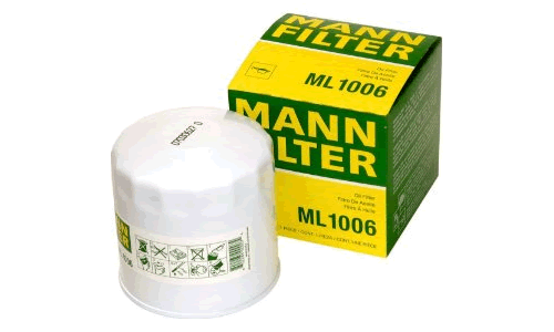 7 -Mann filter filtro de oleo para motor