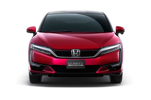 2017-Honda-Clarity-Fuel-Cell-front-view-in-red