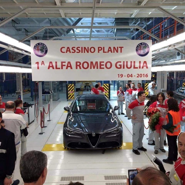 Alfa Giulia, começou.