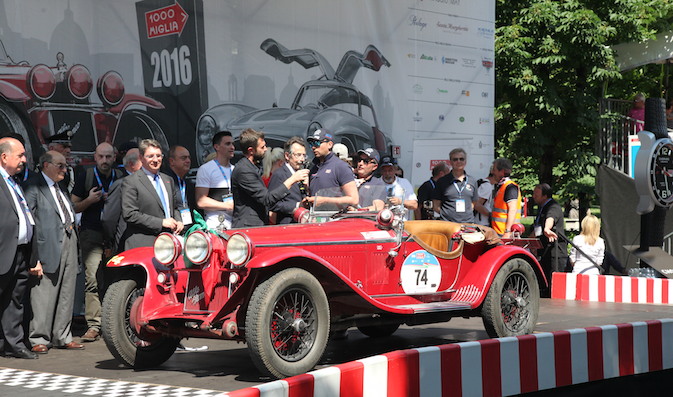  Bela 1750 Zagato, vencedora da Mille Miglia Storica