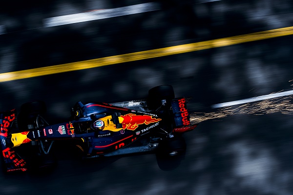 during practice for the Monaco Formula One Grand Prix at Circuit de Monaco on May 26, 2016 in Monaco, Monte-Carlo. (Photograph by Vladimir Rys)