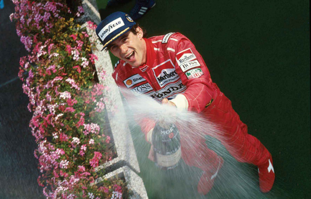 Ayrton Senna, então na McLaren-Honda, venceu o GP da Bélgica de 1991
