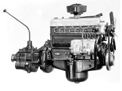 Motor OM-312 do Caminhão “Torpedo” L-312.