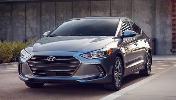 2017-hyundai-elantra-gray-color-exterior-front-view-headlights-and-grille